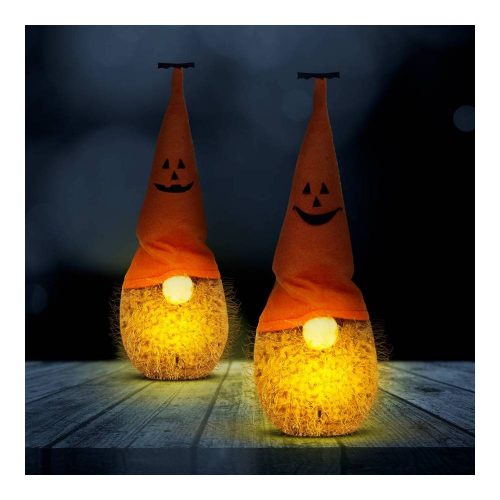 Halloween-i LED-es manó - poliészter - 20 cm - 2 féle