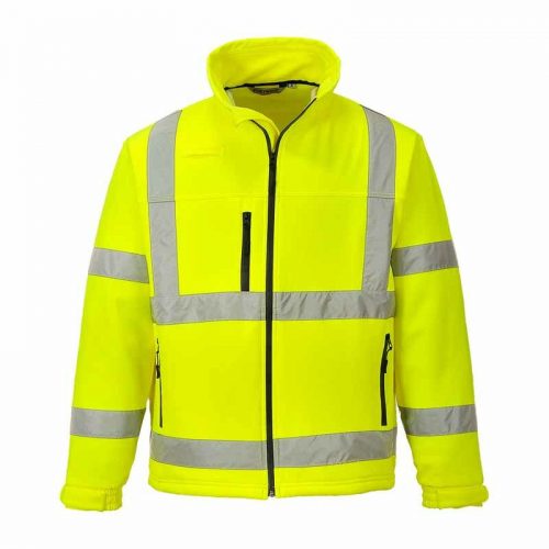 Portwest S424 Jól láthatósági Softshell dzseki